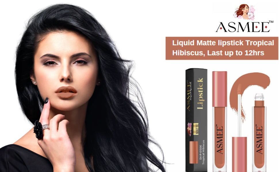 
                  
                    Tropical Hibiscus - Asmee Liquid Matte Lipstick (4ml)
                  
                
