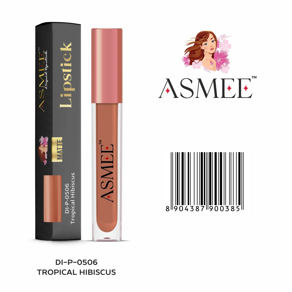 
                  
                    Tropical Hibiscus-Asmee Liquid Matte Lipstick (4ml)
                  
                