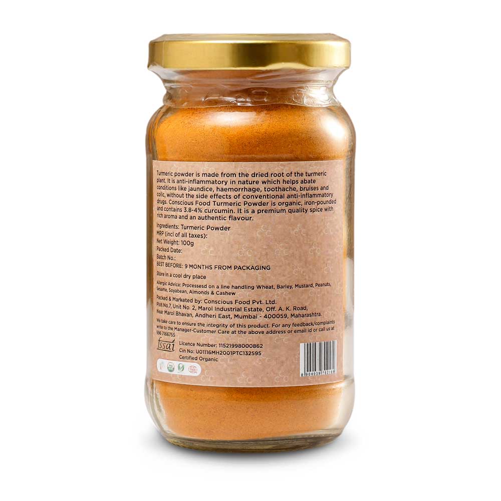 
                  
                    Conscious Food High Curcumin Turmeric Powder (100g)
                  
                