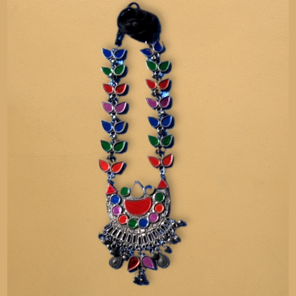 Ethnic Afghani Multicolour Necklace