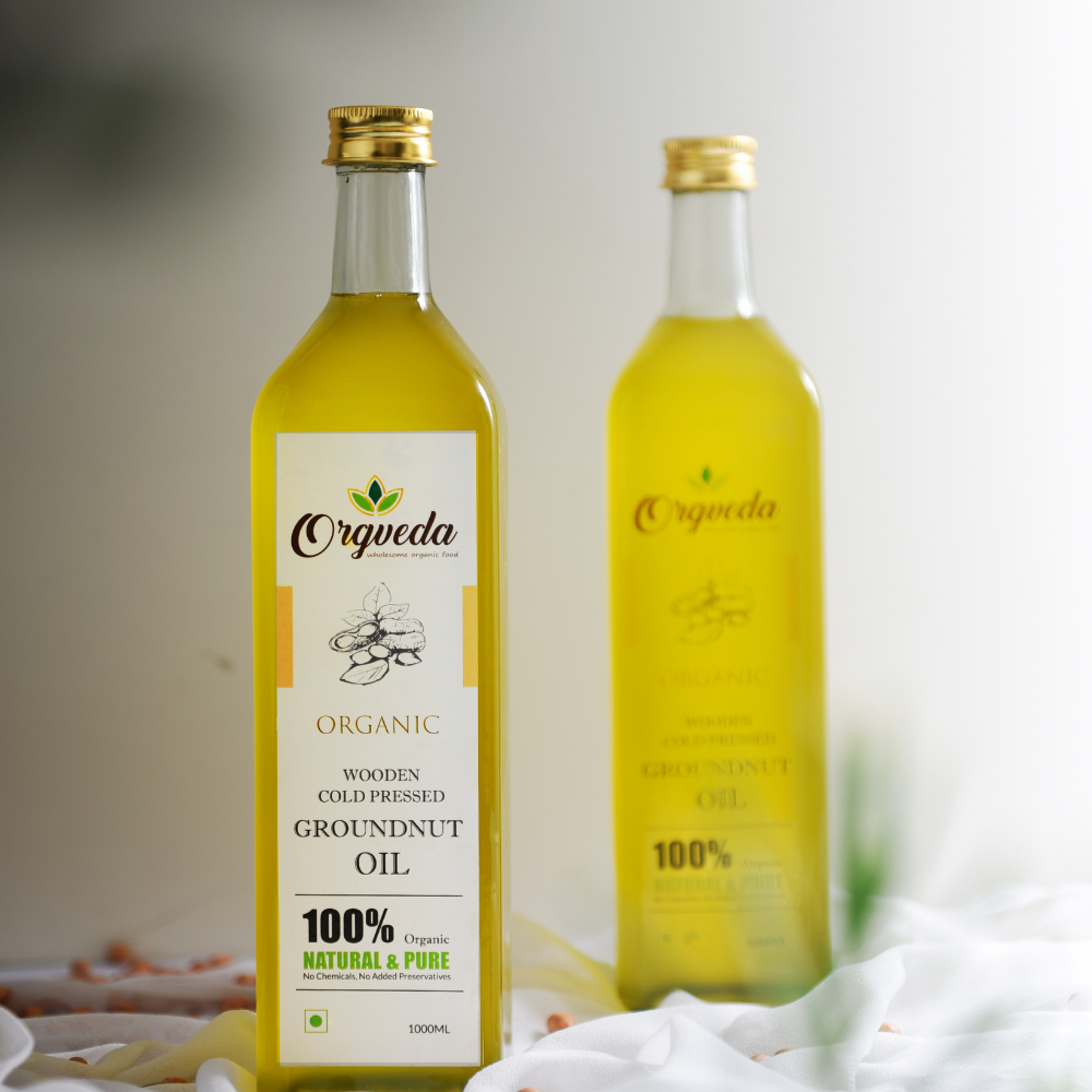 
                  
                    Cold Pressed Groundnut Oil (1000ml)
                  
                