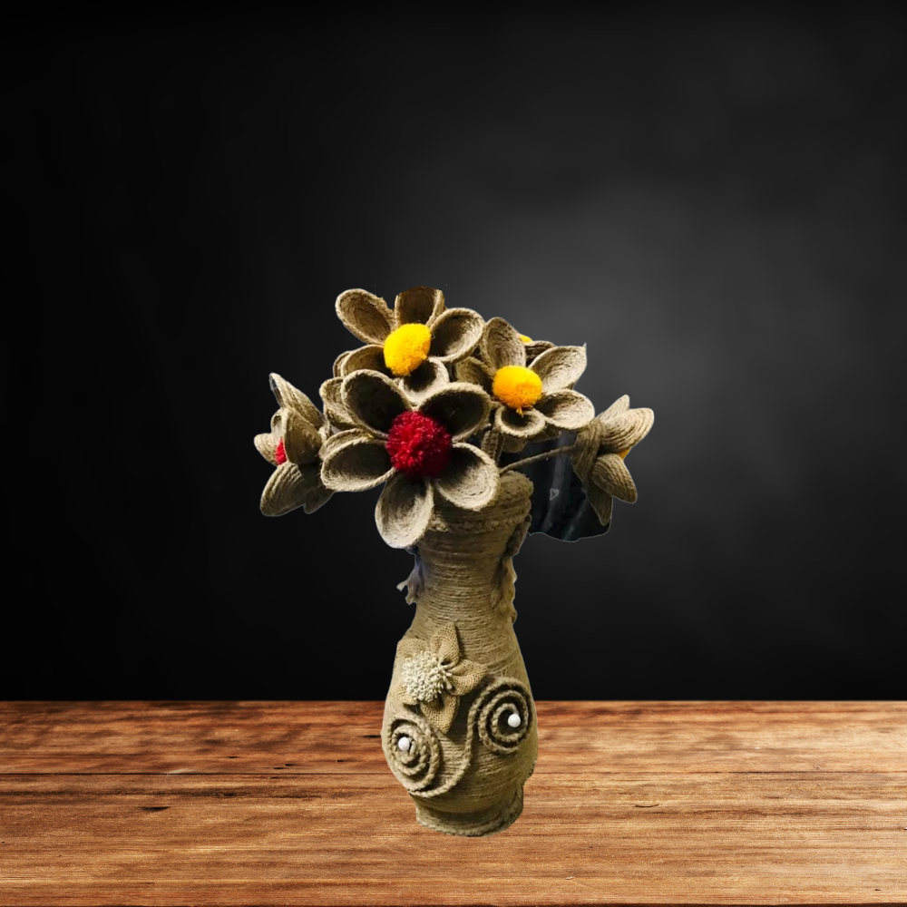 Handmade Jute Vase
