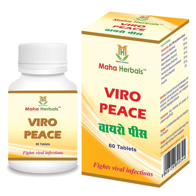Maha Herbals Viro Peace Tablets (60 Tablets)