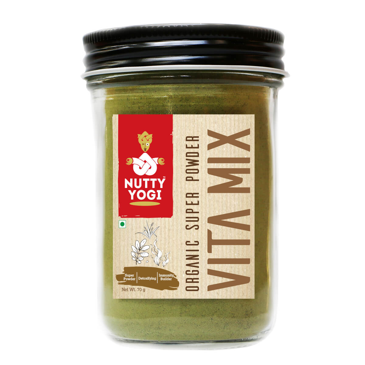 
                  
                    Nutty Yogi Organic Vita Mix (70g)
                  
                