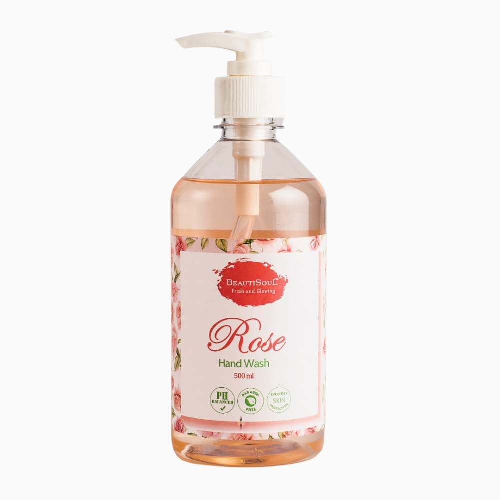 Beautisoul Rose Handwash with Pure Rose and Glycerin (500ml)