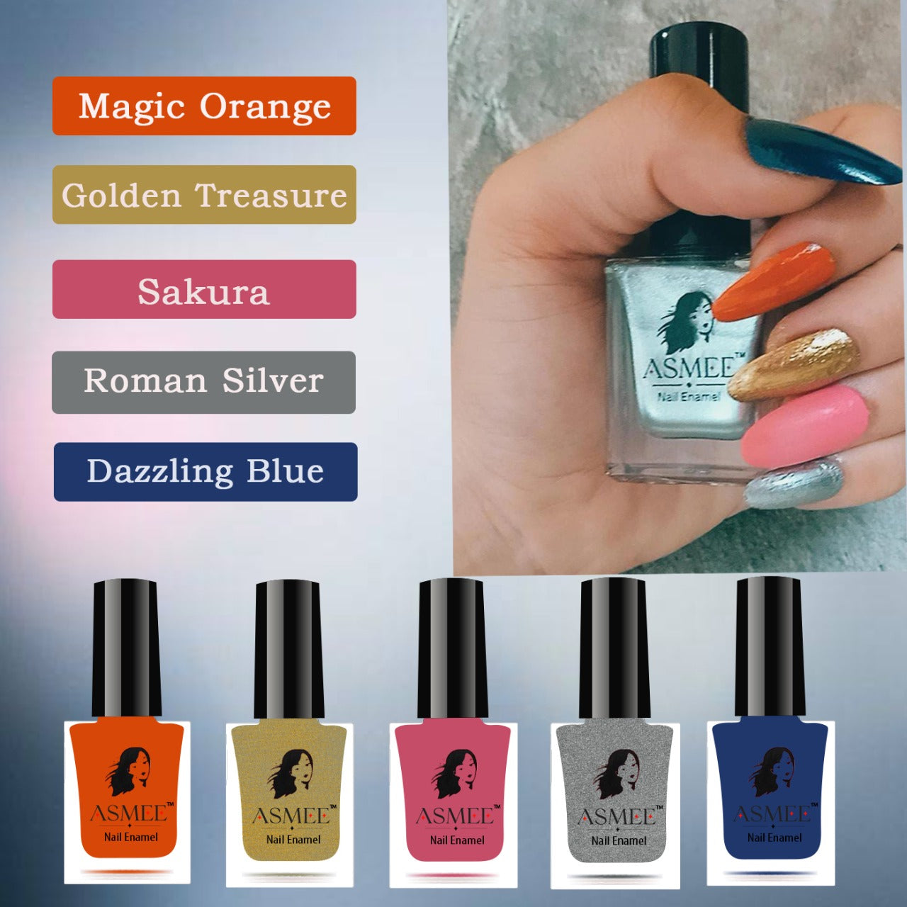 Buy MI Fashion Soft Smooth Unique Matte Nail Polish Combo Sets of 2 Unique  Colors (Skin Nude,Pink) 9.9ml each Online at Best Prices in India - JioMart.