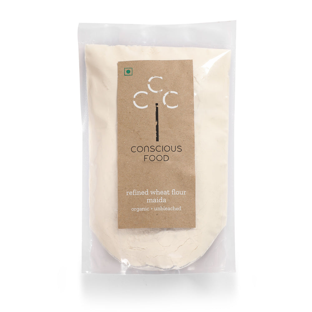 Conscious Food Refined Wheat Flour (Organic Maida) - 500g