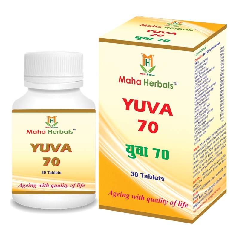 Maha Herbals Yuva Tablets (70 Tablets)